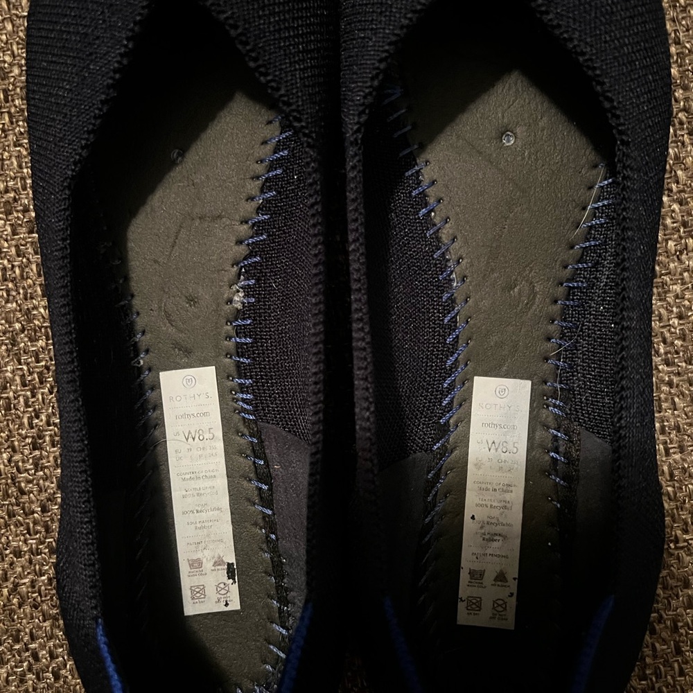 Rothy's Blue Flats